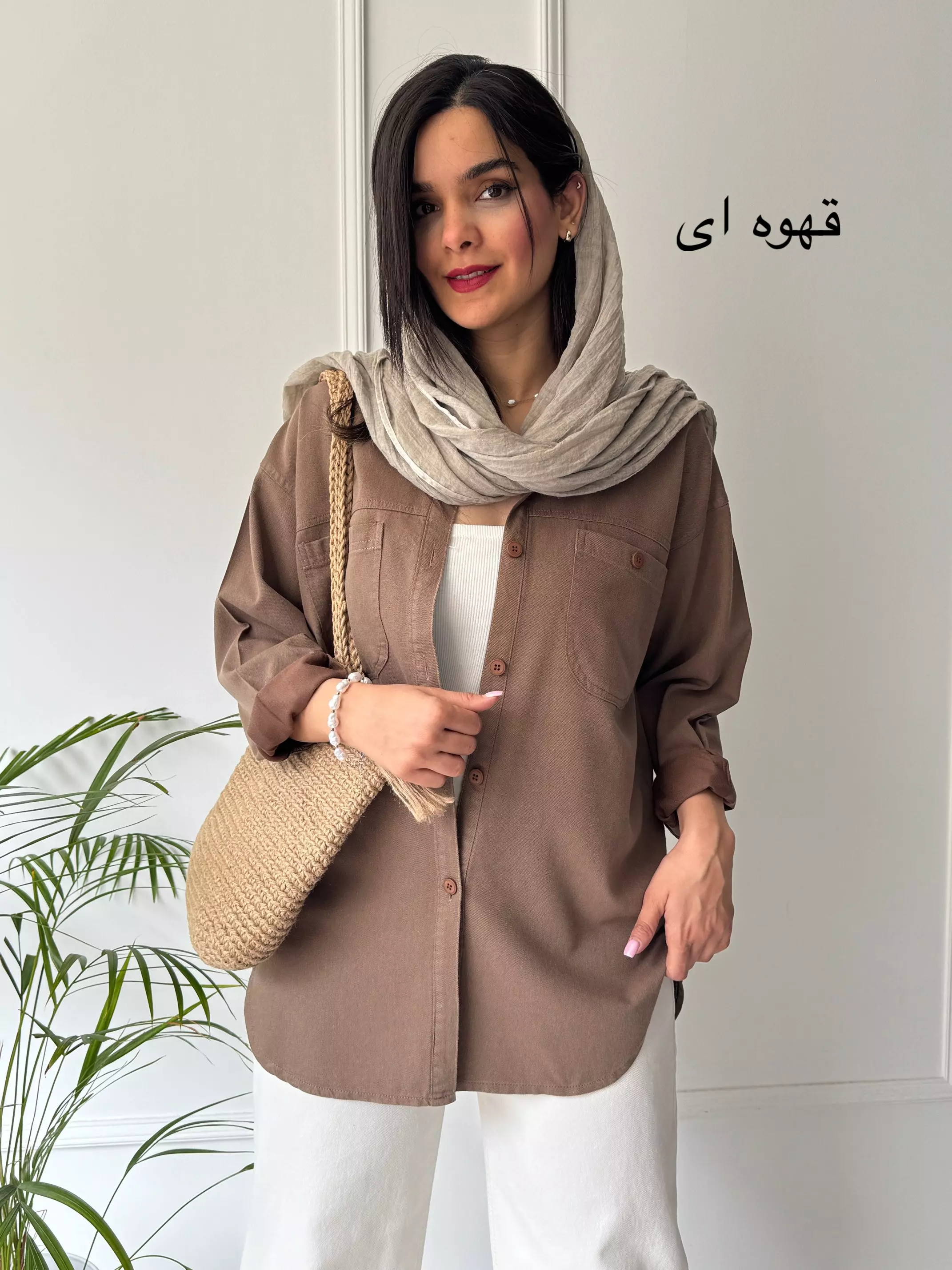 مانتو کتان فریال